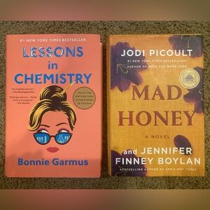 2 Hardback Bestsellers - Like new!